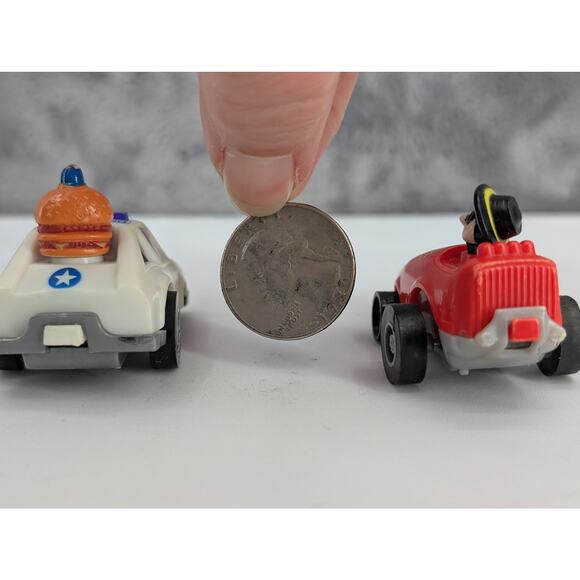 Big Mac & Hamburglar cars 1984 McDonald's toys - Picture 3 of 7